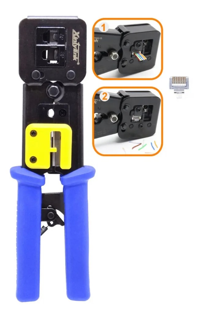 Crimperadora Ez Rj45-rj12-rj11 6p/8p - Imagen 2