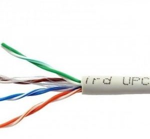 Cable UTP Cat5e 100% Cobre 305 Mts  BLANCO